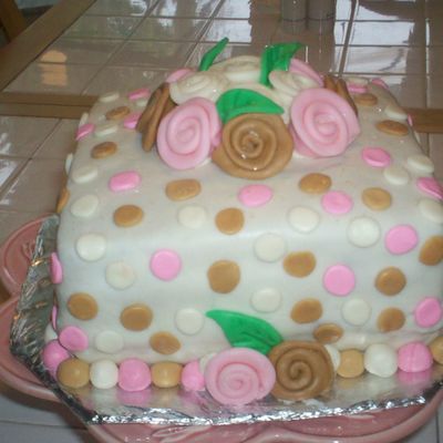 Fondant With Fondant Decorations