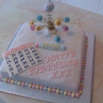 Bingo Cake