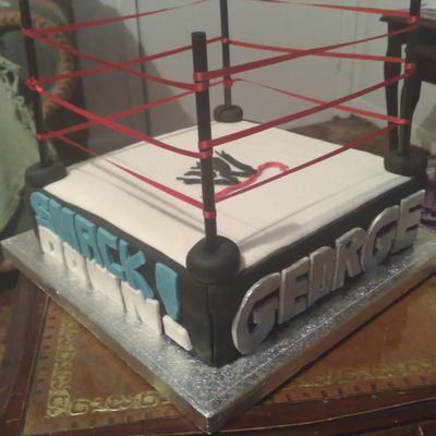 Wrestling Cake