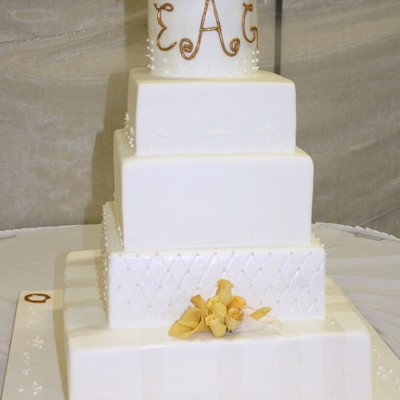 White Wedding Cake