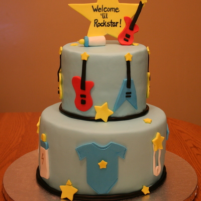 Rock Star Baby Shower