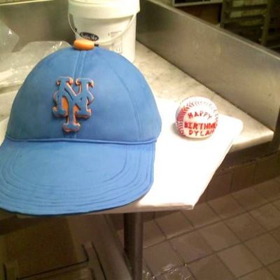 Ny Mets Hat Birthday Cake