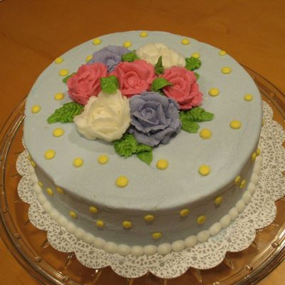 Course #1 - Rose Cake