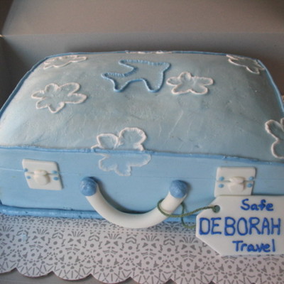 Suitcase Cake