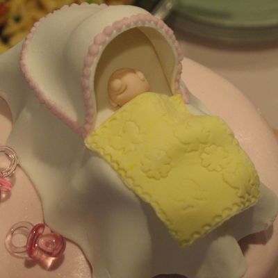 Katie's Shower - Baby Close Up