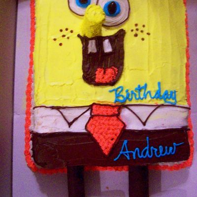 Sponge Bob Birthday Cake