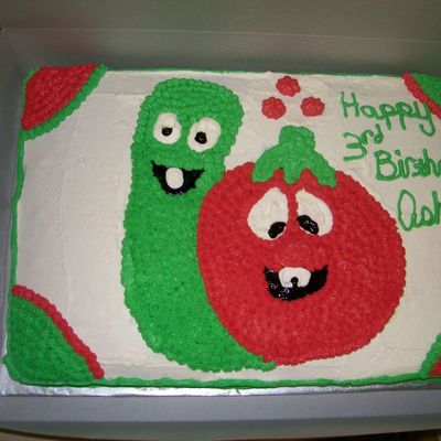 Veggie Tales Cake