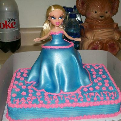 Bratz Doll Cake