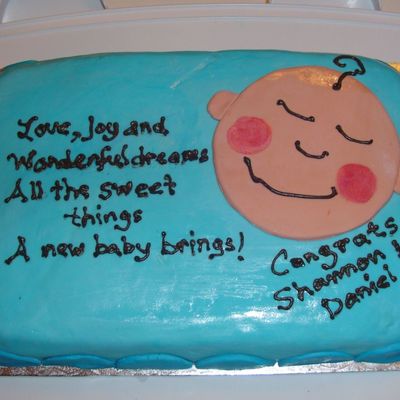 First Baby Shower
