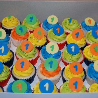1St Birthday Cupcakes