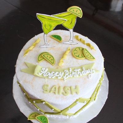 Margarita Theme Cake