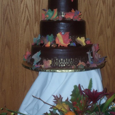 Autumn Wedding Cake