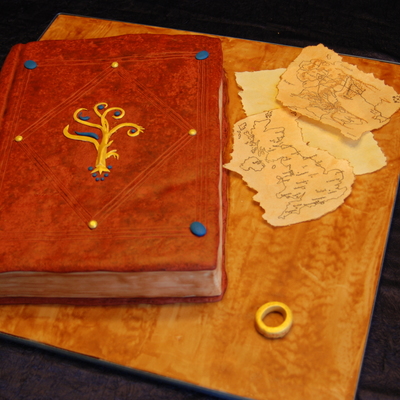 Lord Of The Rings Birthday Cake