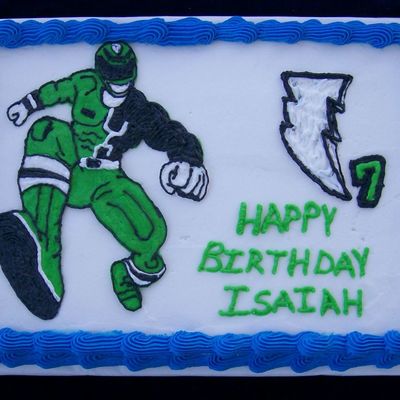 Green Power Ranger Cake