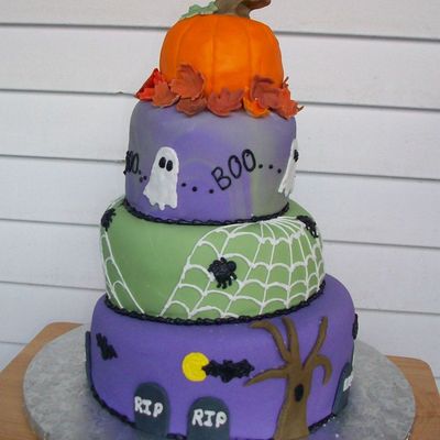 Halloween Party Cake