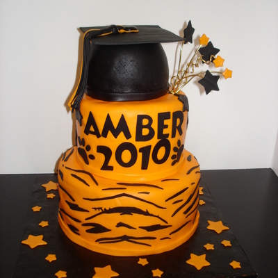Tiger Print Graduation