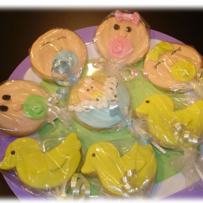 Baby Shower Cookies Babys & Duckys