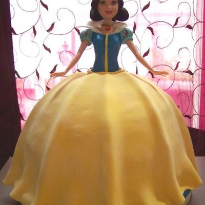Snow White Doll Cake