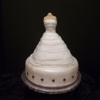 Wedding Gown Cake