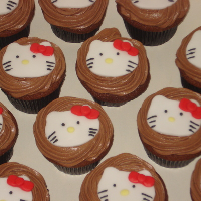Hello Kitty Cupcakes
