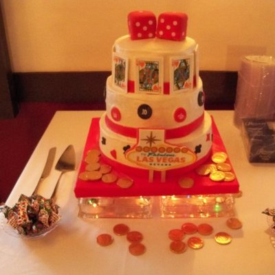 Las Vegas Wedding Cake