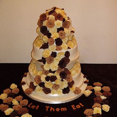 Chocolate Rose Cascade