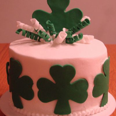 St. Patrick's Day Birthday Cake