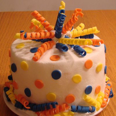 My 3Rd Cake Ever - For Dad's Birthday!