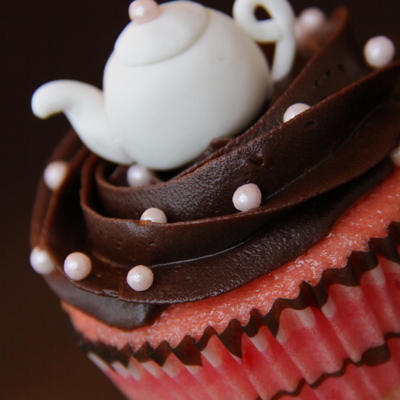 Birthday Teapot Cupcake