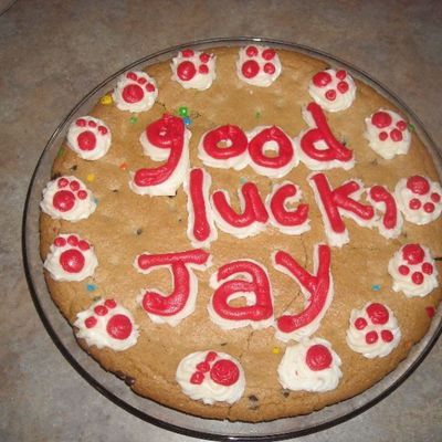 Good Luck Cookie Cake