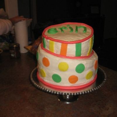 1St Topsy Turvy Cake