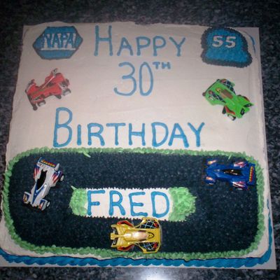 Race Track Cake