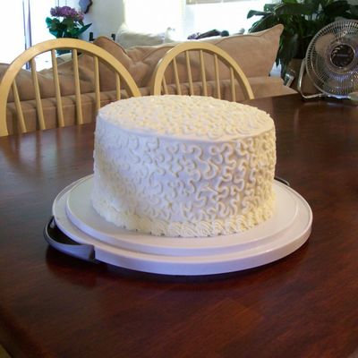 Mothers Day/practice Wedding Cake