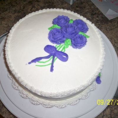 Wilton Course Cake