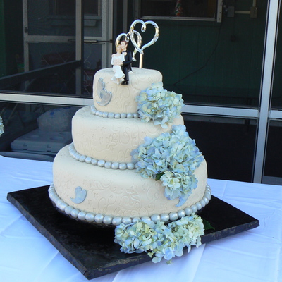 Traditonal Round With Hydrangeas