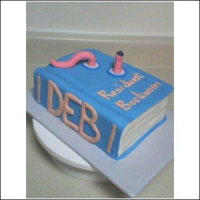 Deb's Book Cake