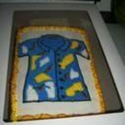 Luau Birthday Cake