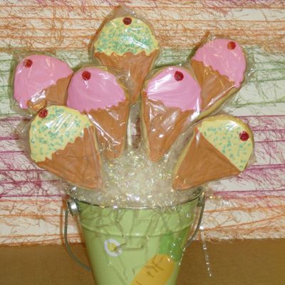 Ice Cream Cone Cookies