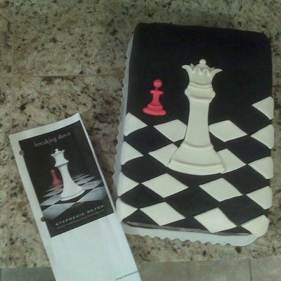 Breaking Dawn - Book Cover Cake