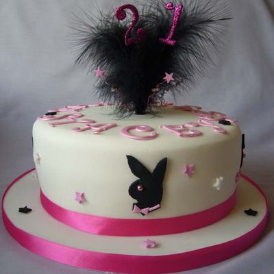 21St 'playboy' Cake