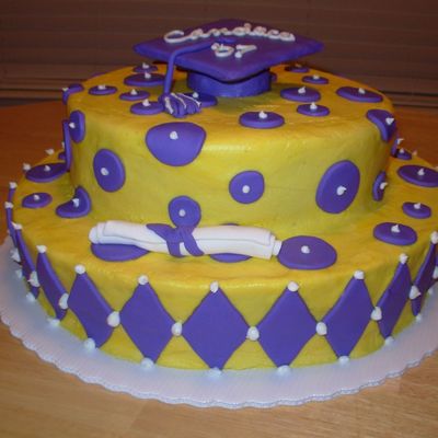 Graduation Cake - For A Girl