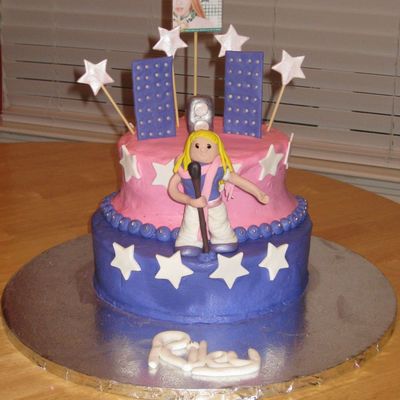 Hannah Montana Birthday Cake
