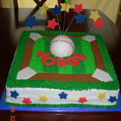 Baseball Cake