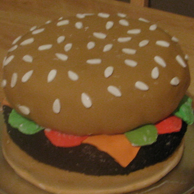 Cheese Burger Cake