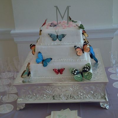 Christie And Jose's Wedding Cake