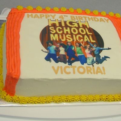 High School Musical Cake