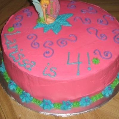 Tinkerbell Cake