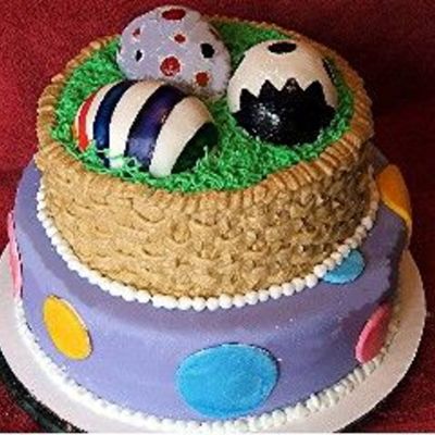 Easter Egg Cake