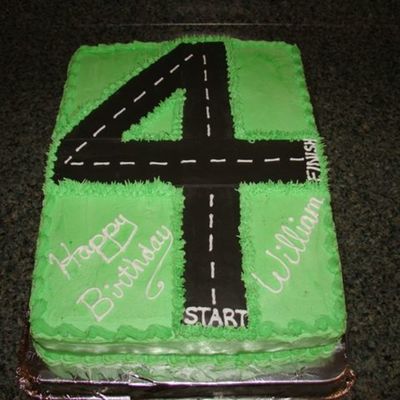 4Th Birthday Cake