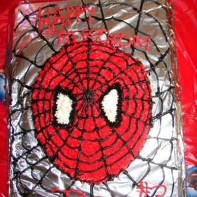 Spiderman Cake